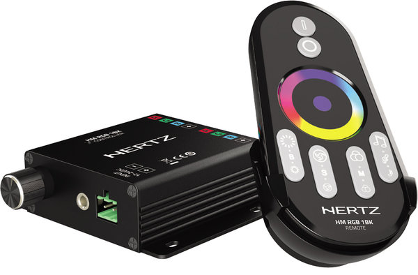 HERTZ HM RGB 1 BK - RGB LED CONTROL WITH REMOTE