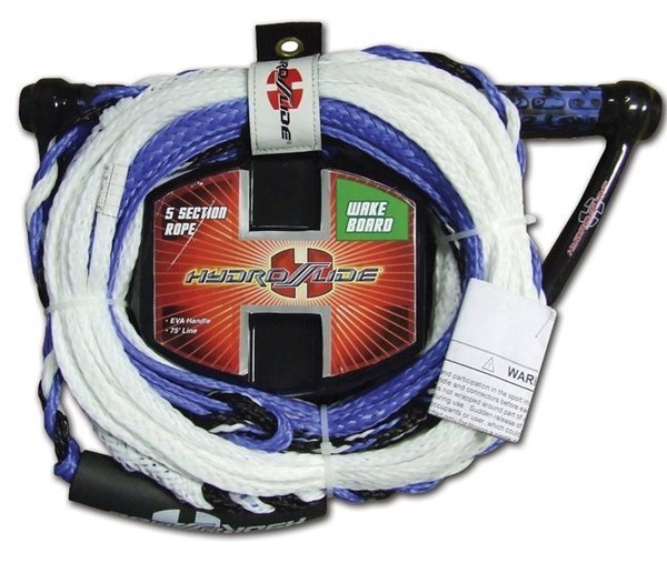 Hydroslide Wakeboard Rope handle/ 5 sect. /23 mtr