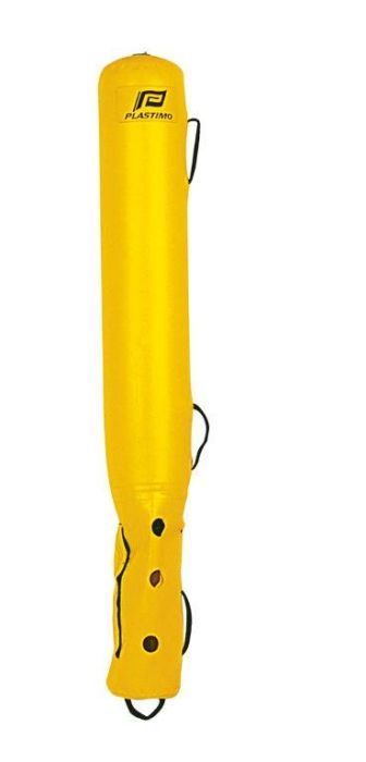 Wedstrijdboei cylindrisch 188 cm geel